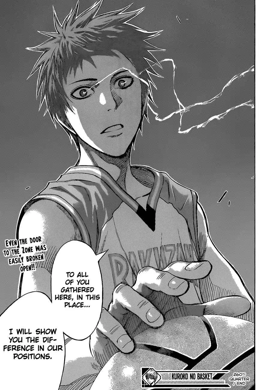 Kuroko no Basket Chapter 260 19